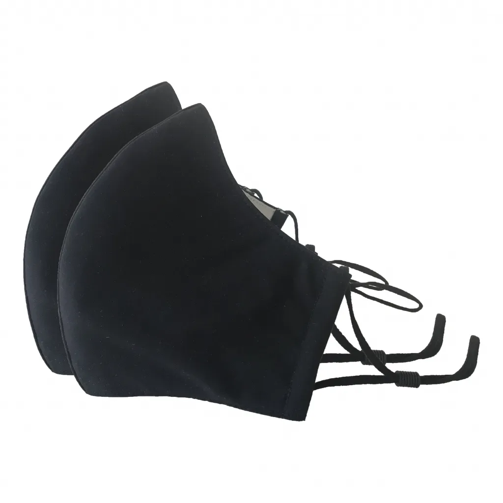 3 Layer Mask with Filter - Black