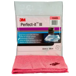 3M Pink High Performance Ultra Soft cloth