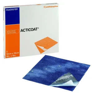 Acticoat Barrier Dressing  | 10 x 10cm | Pack of 12