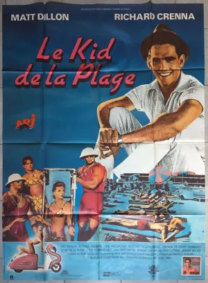 Affiche LE KID DE LA PLAGE Flamingo Kid MATT DILLON Garry Marshall 120x160cm