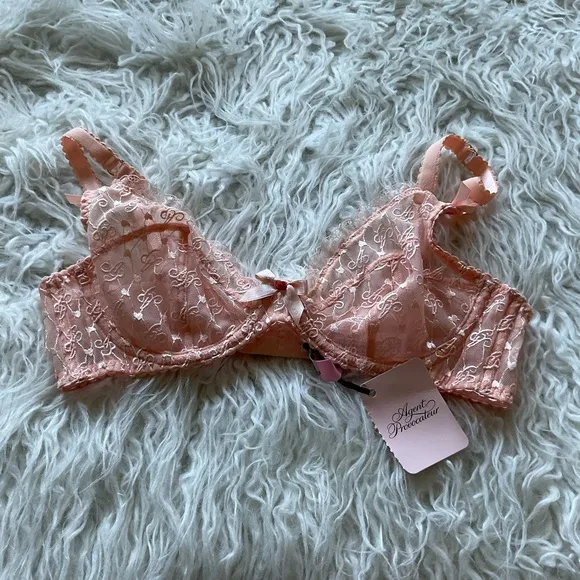 🆕Agent‎ Provocateur Dorotia High Apex Underwired Bra in Nude