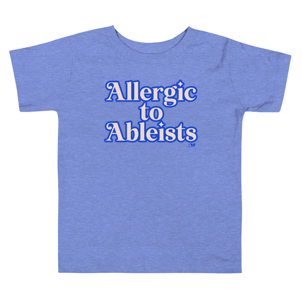 Allergic To Ableists Kids Tee