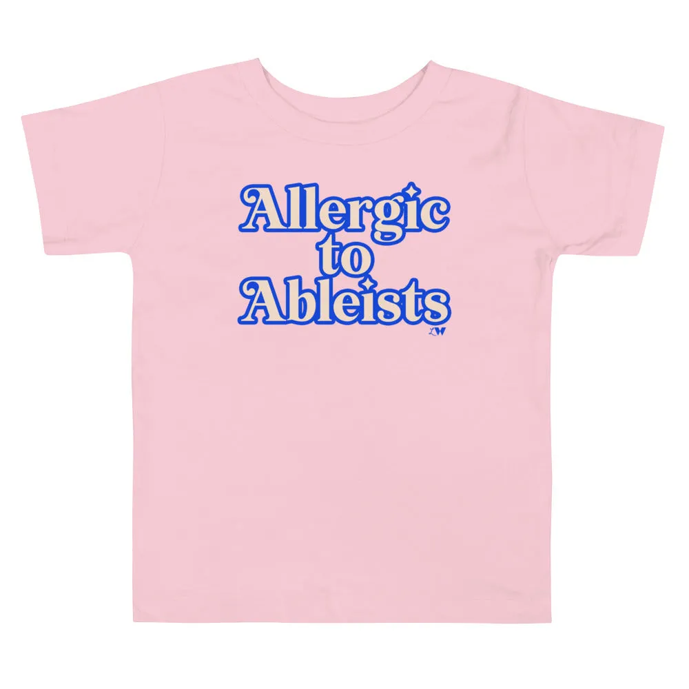 Allergic To Ableists Kids Tee