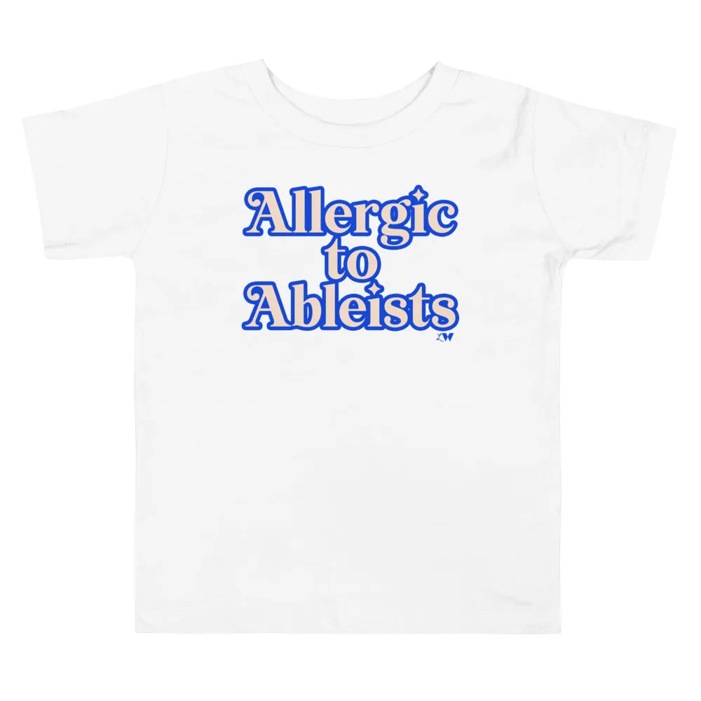 Allergic To Ableists Kids Tee