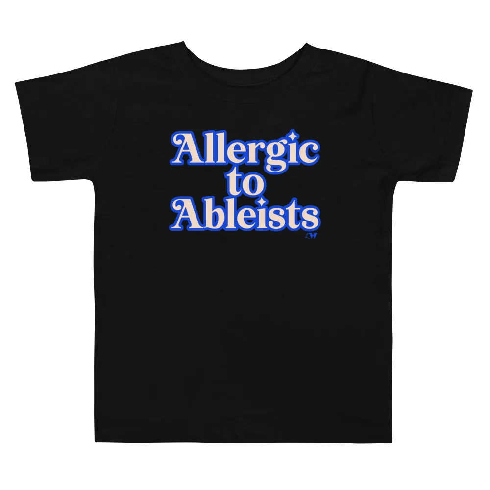 Allergic To Ableists Kids Tee