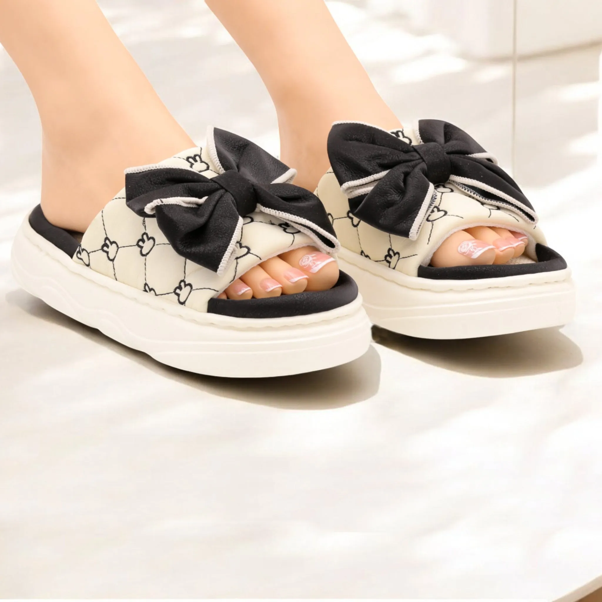 Alpha bow slipper