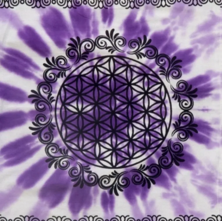 Altar Cloth - 36 X 36 - Flower of Life
