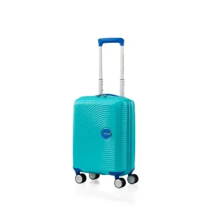 American Tourister Little Curio 47cm Carry-On Suitcase Teal-Blue