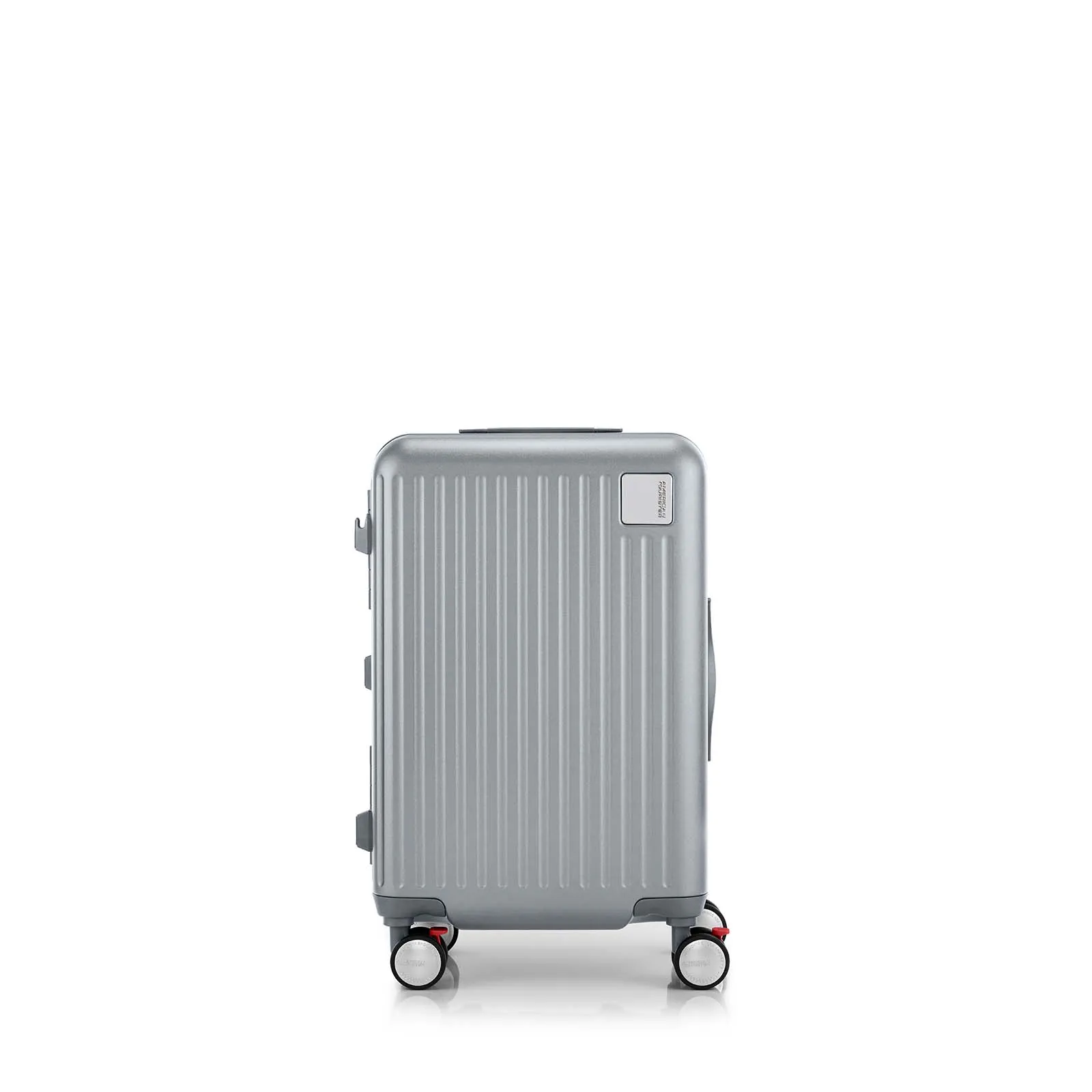 American Tourister Lockation 55cm Carry-On Suitcase Light Silver