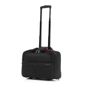 American Tourister Speedair 44cm Rolling Tote Black