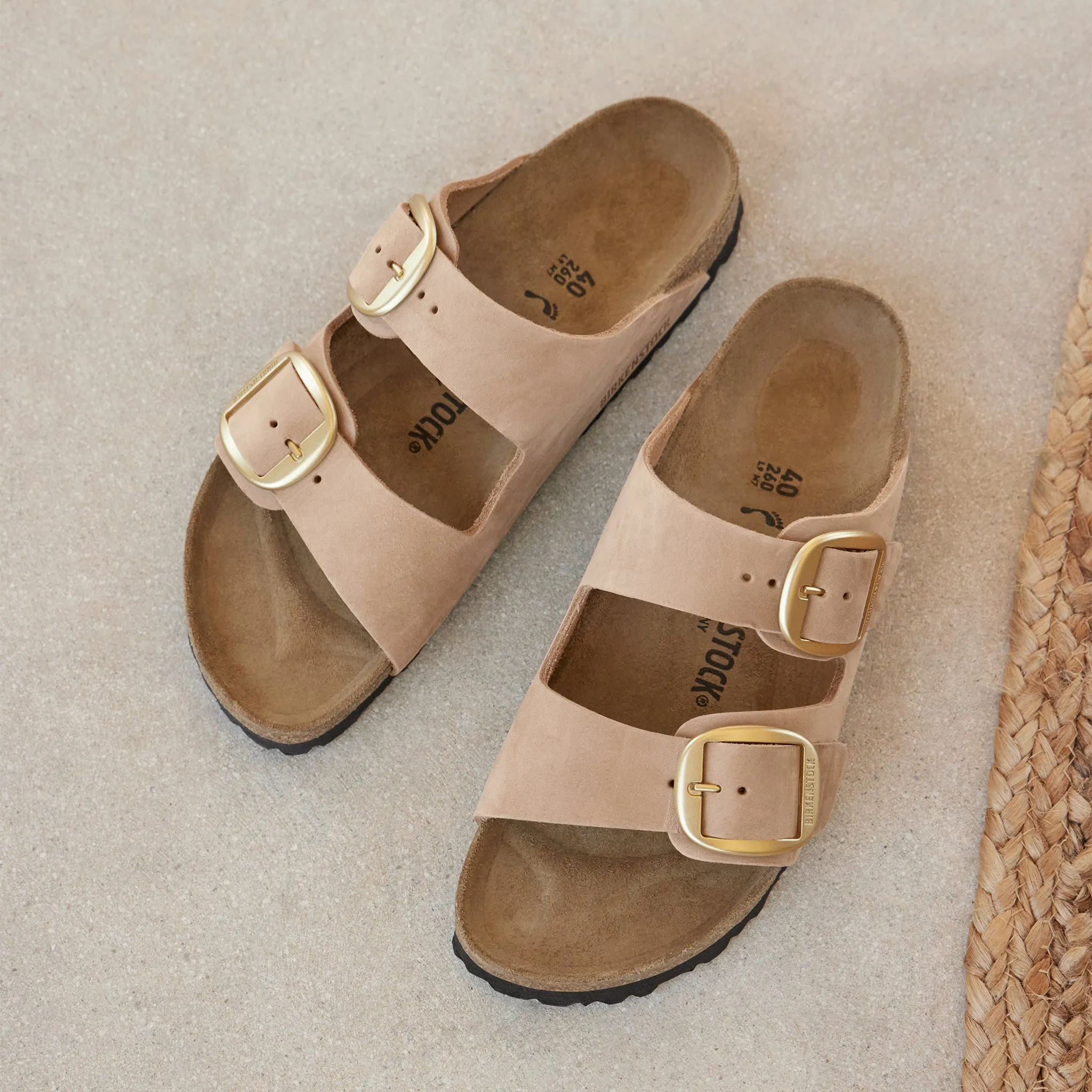 ARIZONA BIG BUCKLE - SANDCASTLE - NUBUCK