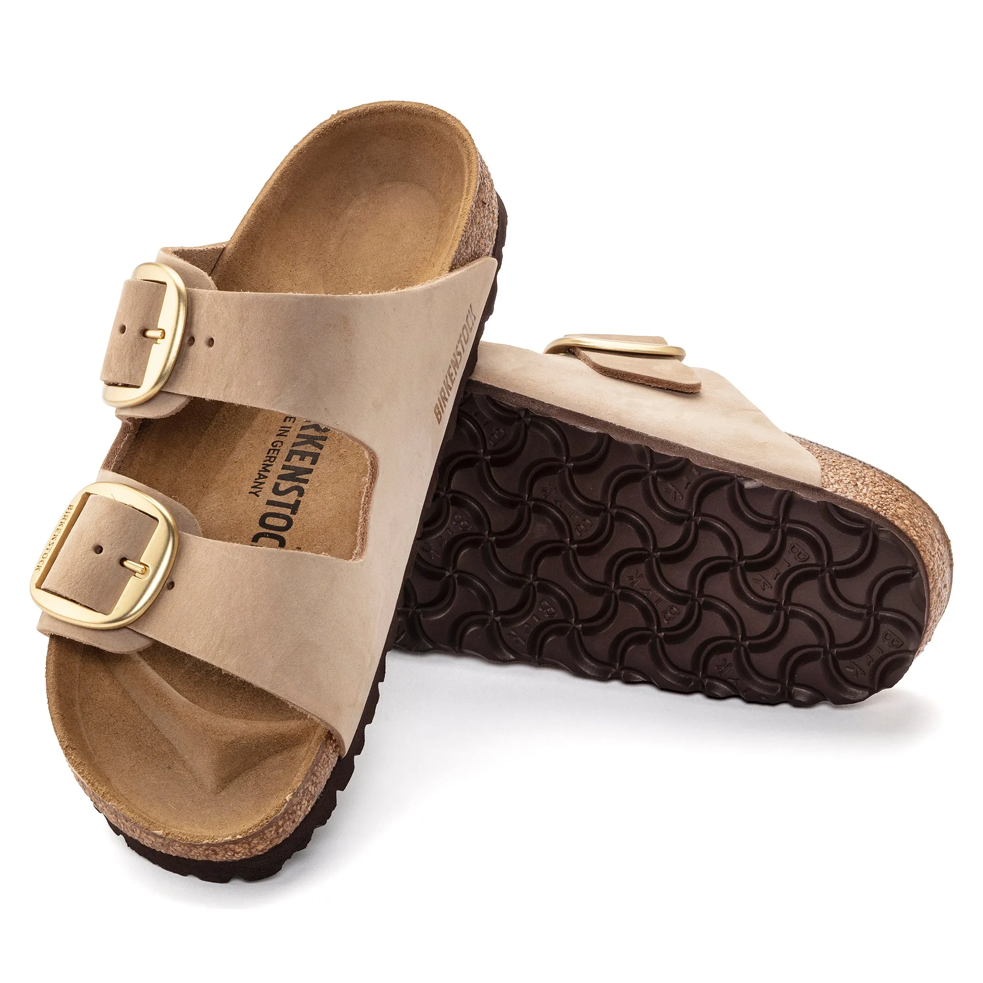 ARIZONA BIG BUCKLE - SANDCASTLE - NUBUCK