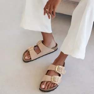 ARIZONA BIG BUCKLE - SANDCASTLE - NUBUCK