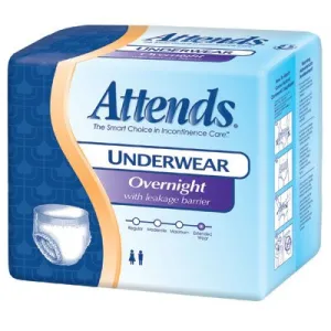 Attends Overnight Underwear - Medium 64/cs