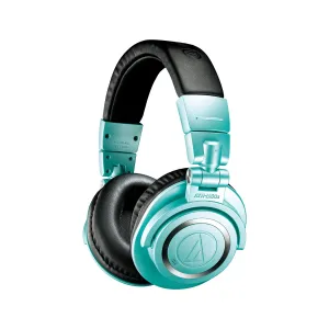 Audio-Technica ATH-M50XBT2IB Wireless Monitor Headphones Ice Blue Limited Edition