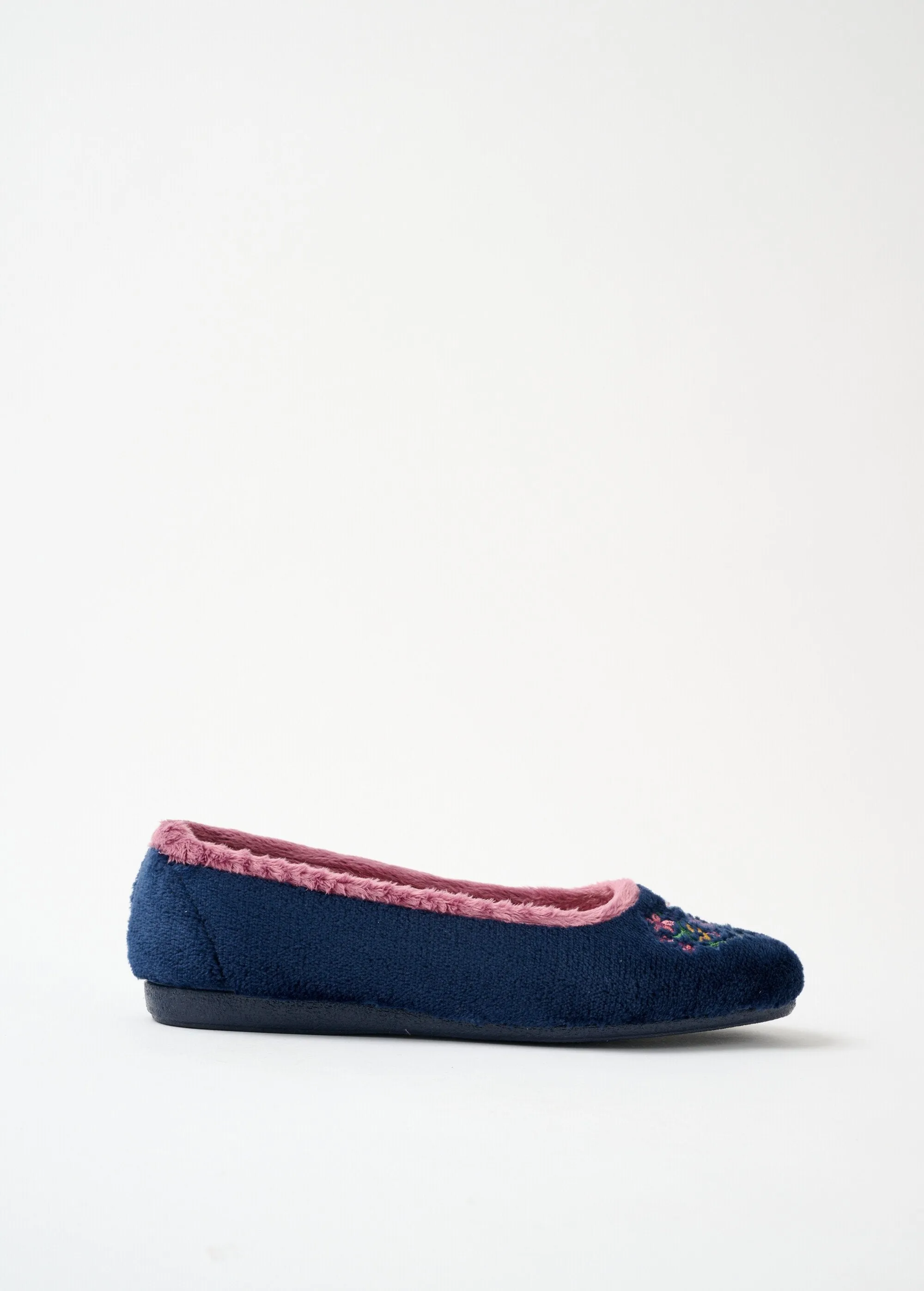 Ballerina slippers plush comfort width