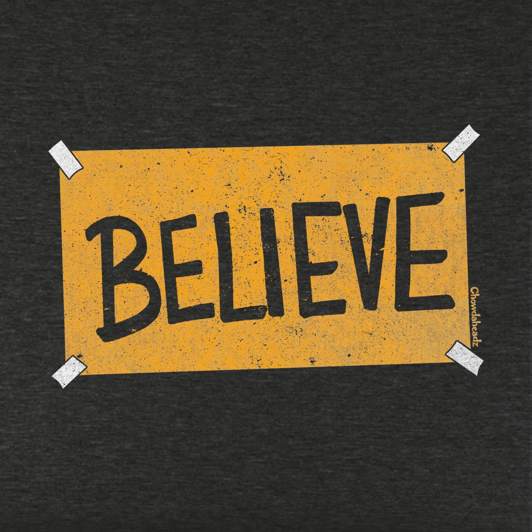 Believe Black & Gold Sign Youth Hoodie