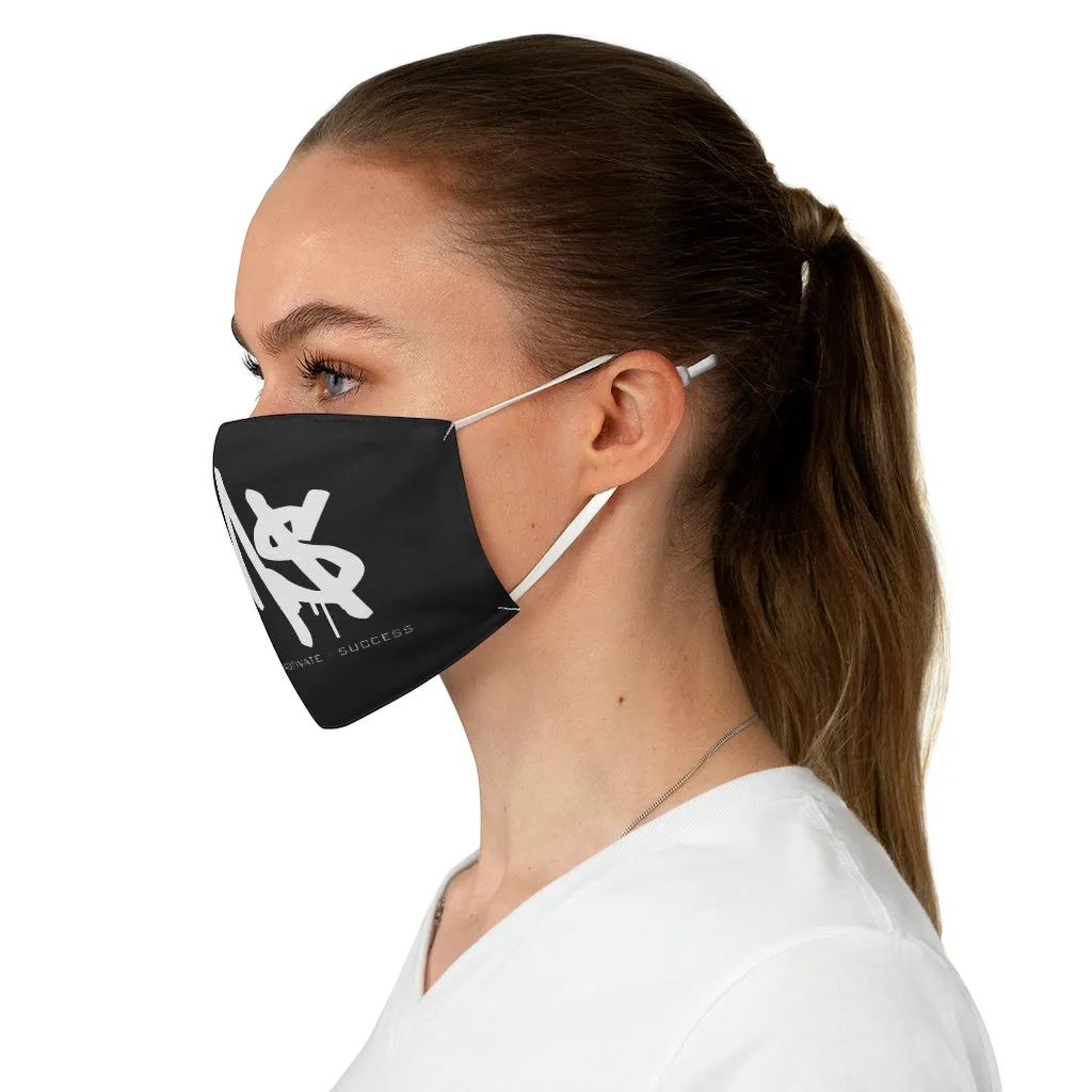 Black & White Fabric Face Mask