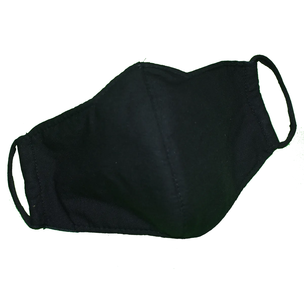 Black Contoured Non-Medical Face Mask