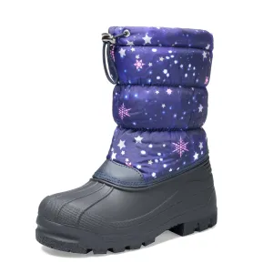 Boys and Girls Snow Boots Waterproof Winter Outdoor Boots(Toddler/Little Kid/Big Kid) - Kkomforme