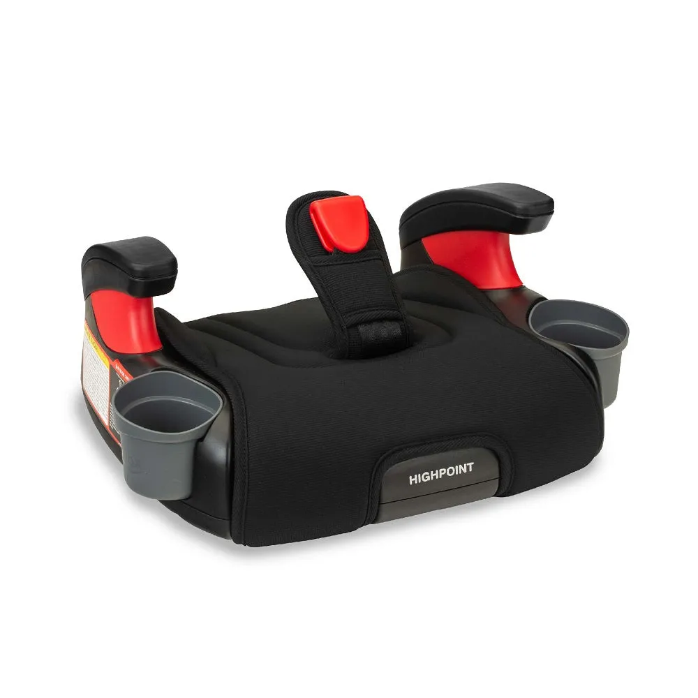 Britax Highpoint 2-Stage Belt-Positioning Booster (SafeWash Black Ombre)