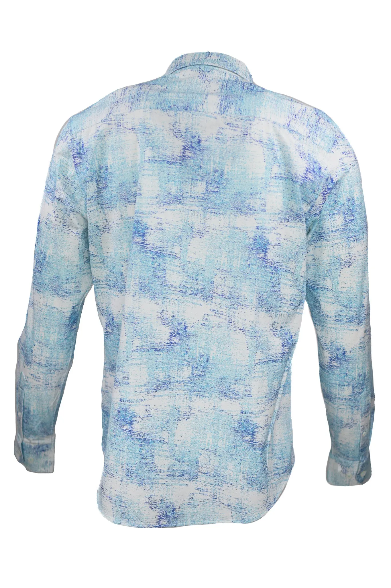 Bugatchi OoohCotton Stretch Abstract Shirt