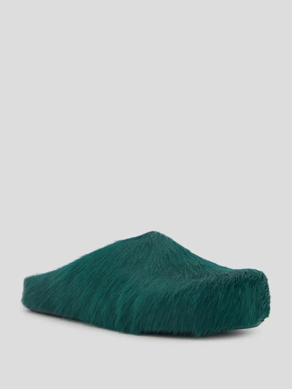Calf Hair Slippers