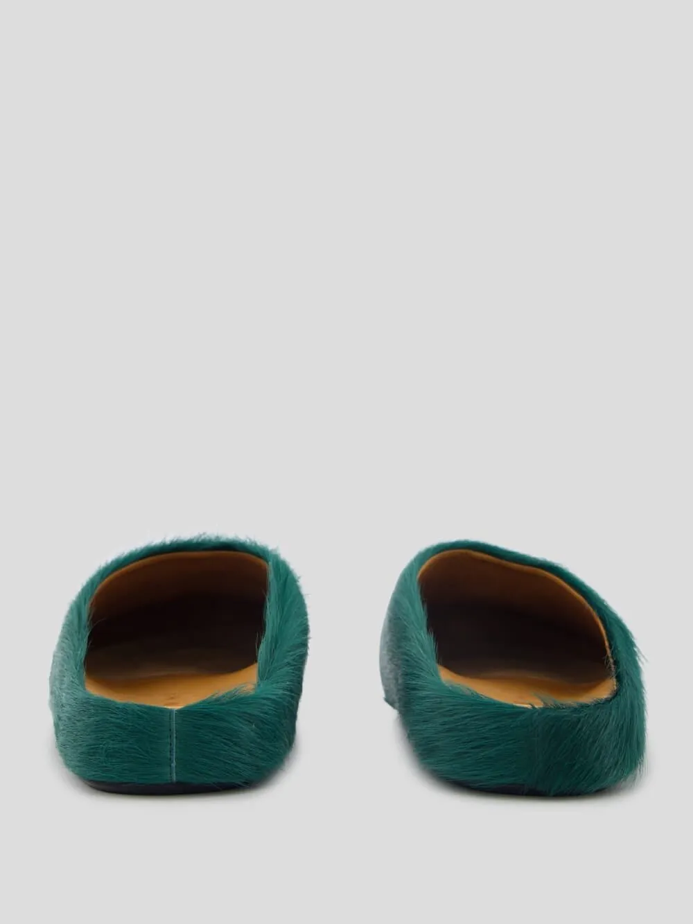 Calf Hair Slippers