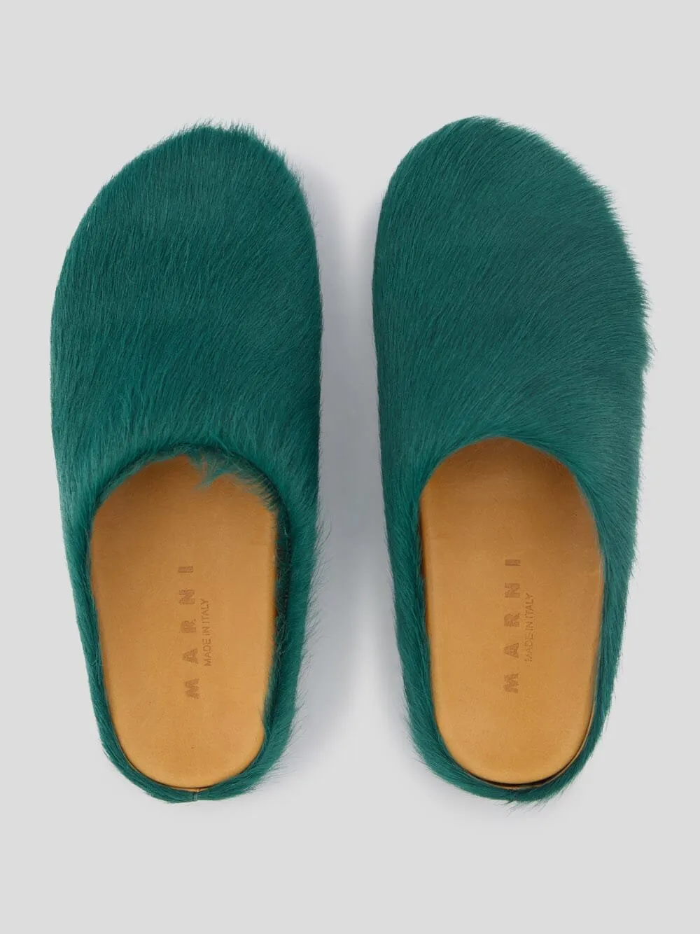 Calf Hair Slippers