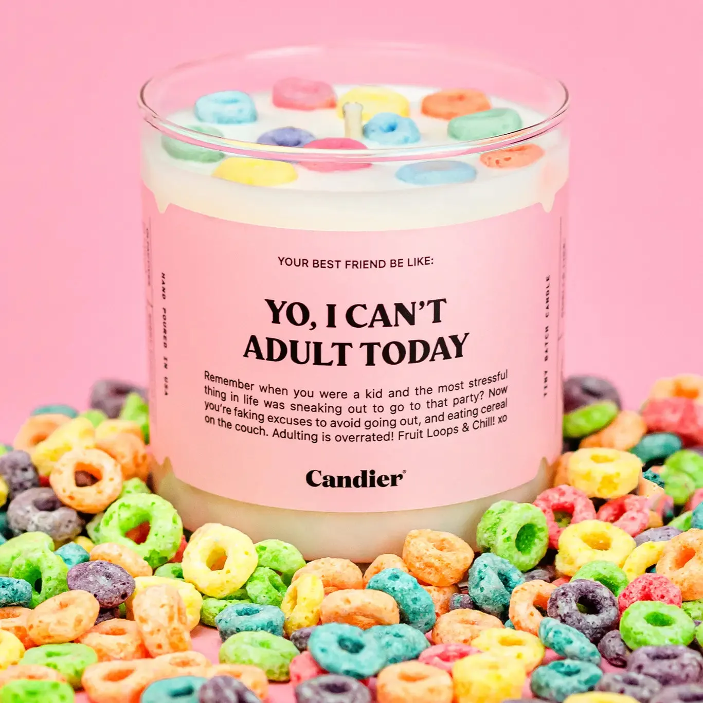 Cant Adult Today Candle