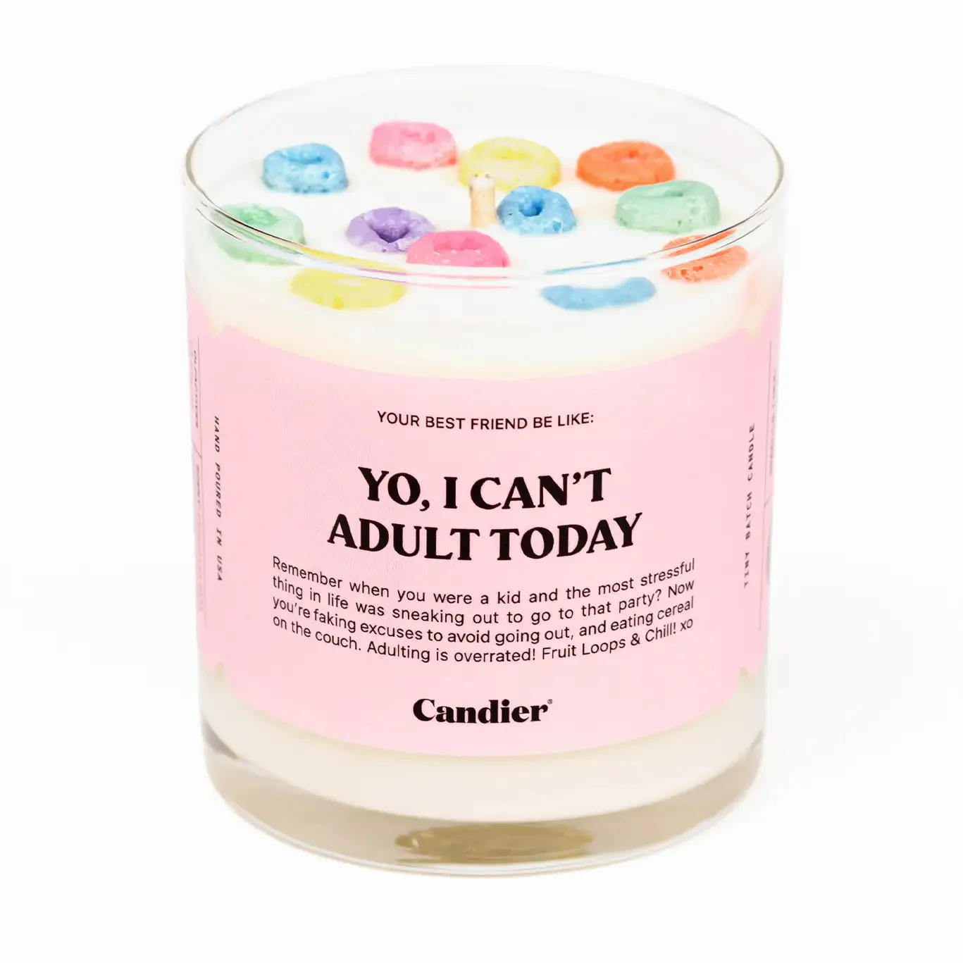 Cant Adult Today Candle