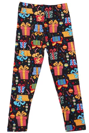 Christmas Presents Kids Leggings