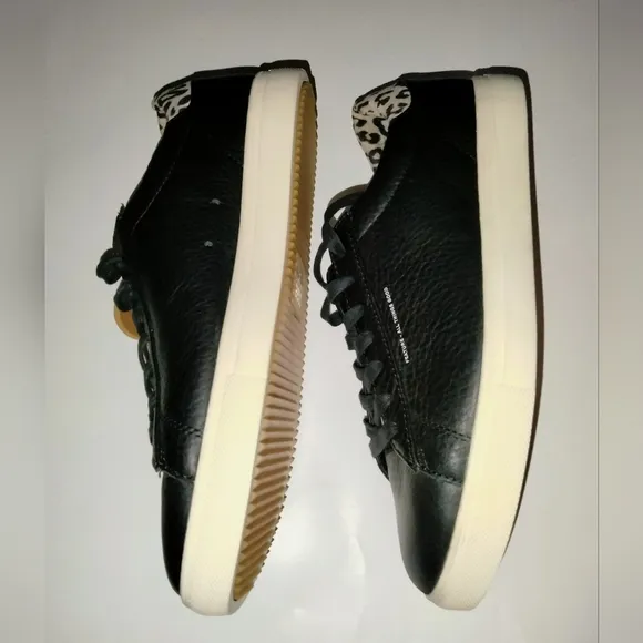 Clae (Black) Men's Safari Bradley Leather Upper Sneakers (NEW-NWT)