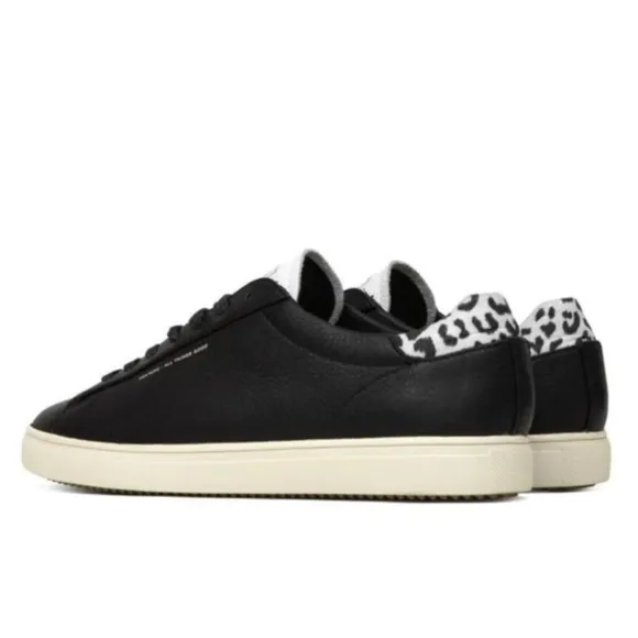 Clae (Black) Men's Safari Bradley Leather Upper Sneakers (NEW-NWT)