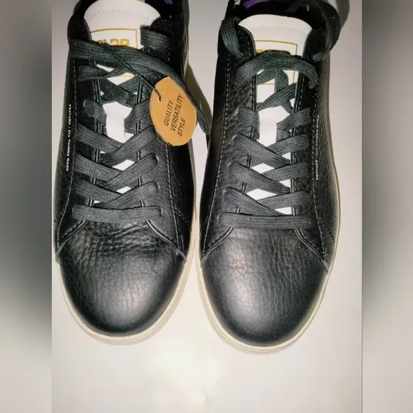 Clae (Black) Men's Safari Bradley Leather Upper Sneakers (NEW-NWT)