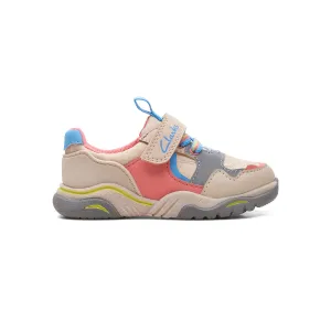 CLARKS GIRLS FEATHER JUMPT. (WIDE FIT)
