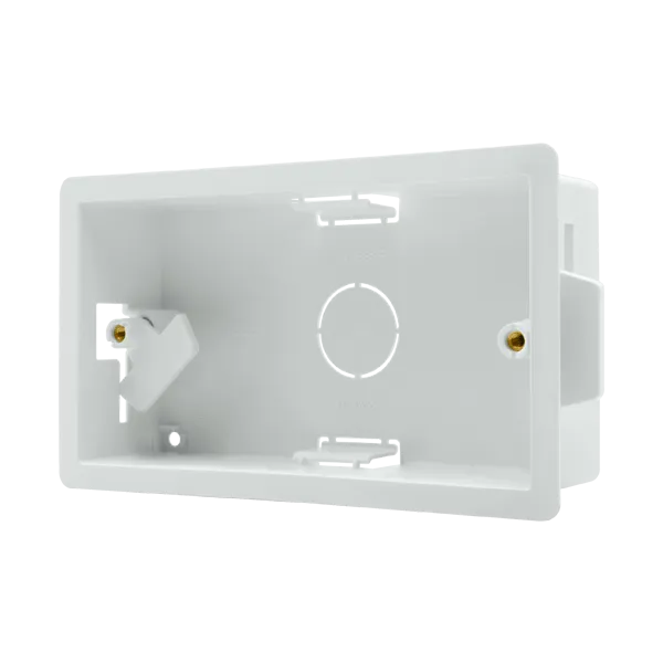Click WA088SF 2 Gang 35mm Deep Spring Action Fast Fit Dry Lining Box