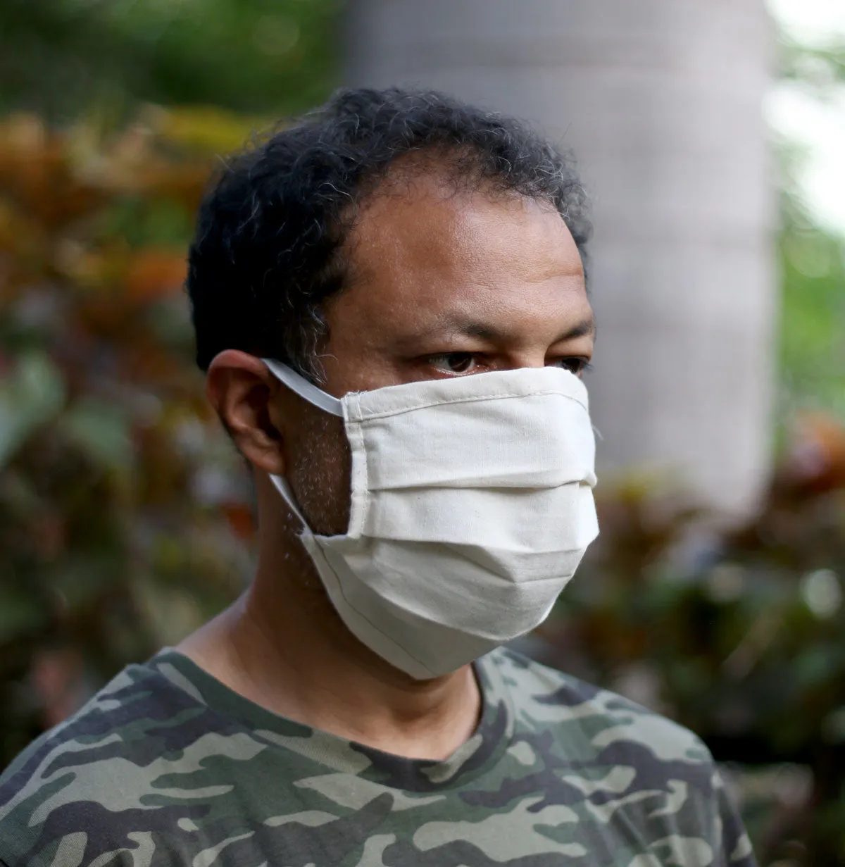 Cloth Face Masks - Elastic (set of 5) - Adult