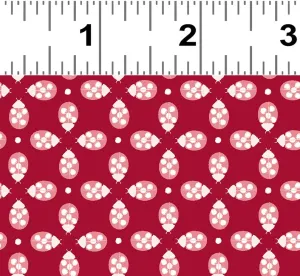 Clothworks Ladybug Mania Light Red Ground Y3177-4