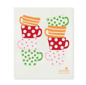 Coffee Cups - Amazing Swedish Dishcloth
