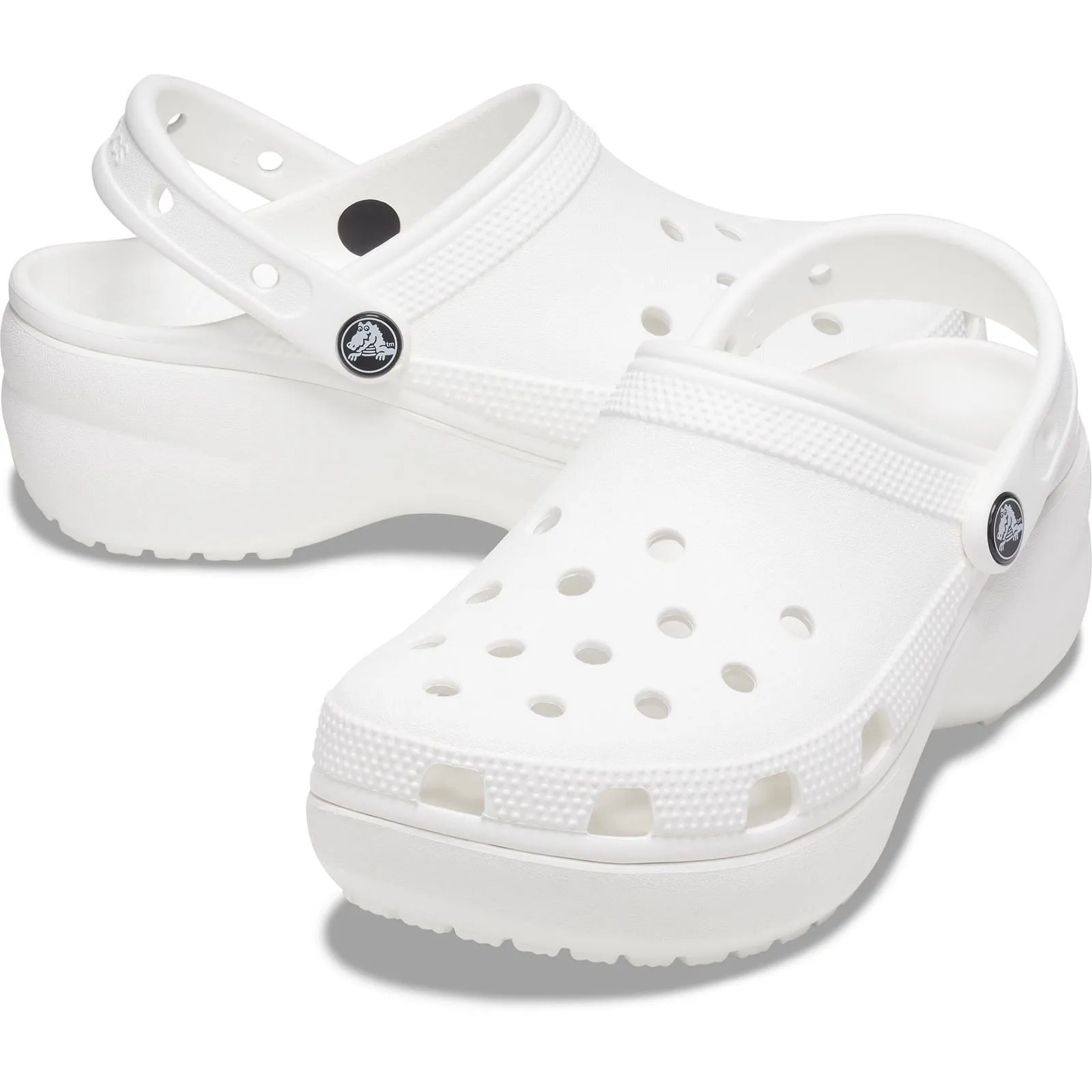 Crocs Women's Classic Platform Clog in 5 Colours, Sizes 3 to 9