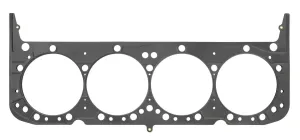 Cylinder Head Gasket - MLS Spartan - 4.213 in Bore - 0.039 in Compression Thickness - Multi-Layer Steel - Small Block Chevy - Each