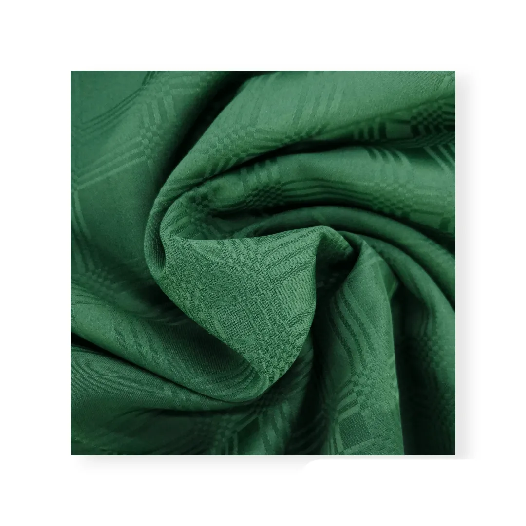 Damask Des. Checks Col B/Green