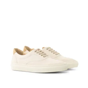 DapperFam Riccardo in Camel / White Men's Italian Suede Top Sider