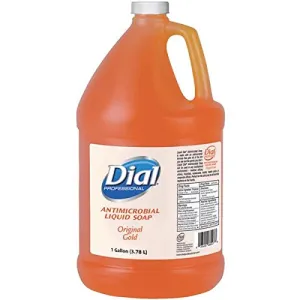 Dial 1937179 Antimicrobial Liquid Soap, 1 gal, Gold