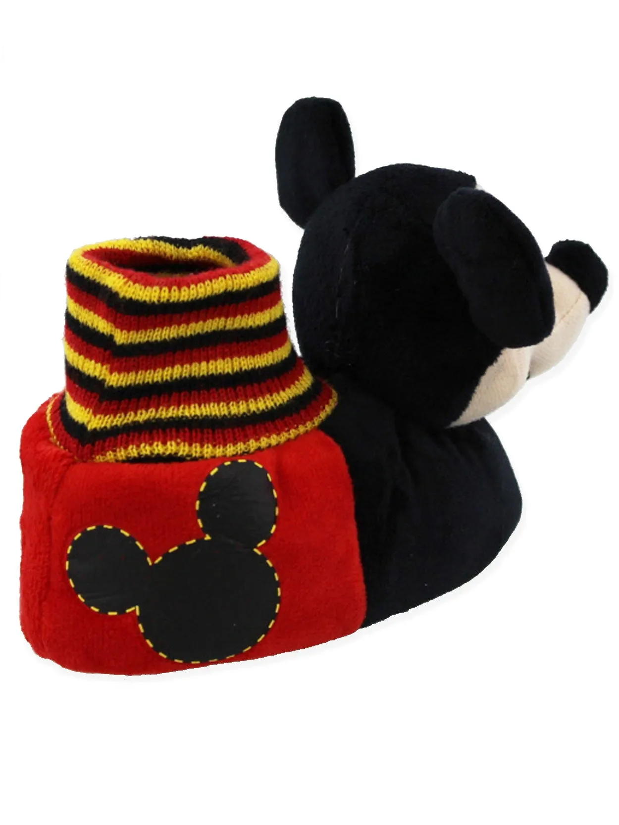 Disney Mickey Mouse Plush 3D Sock Top Slippers