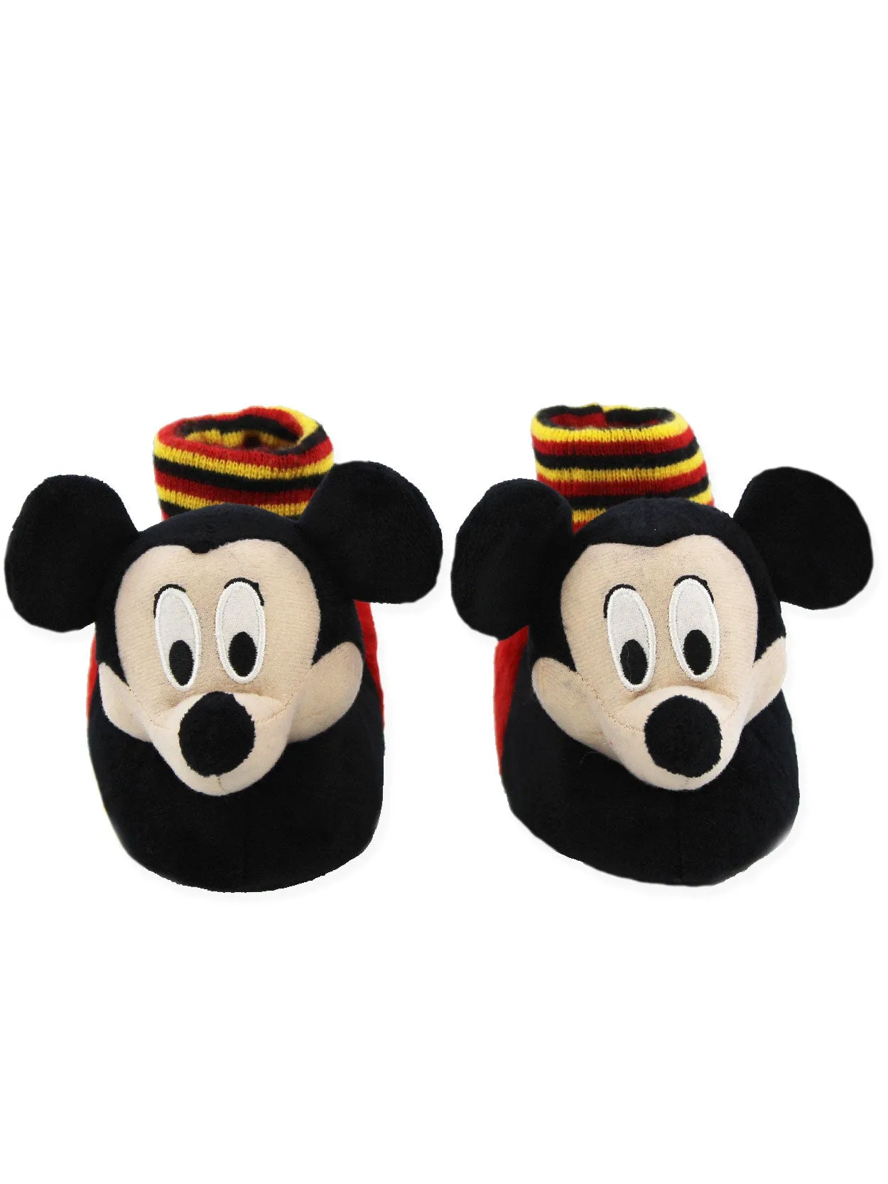 Disney Mickey Mouse Plush 3D Sock Top Slippers