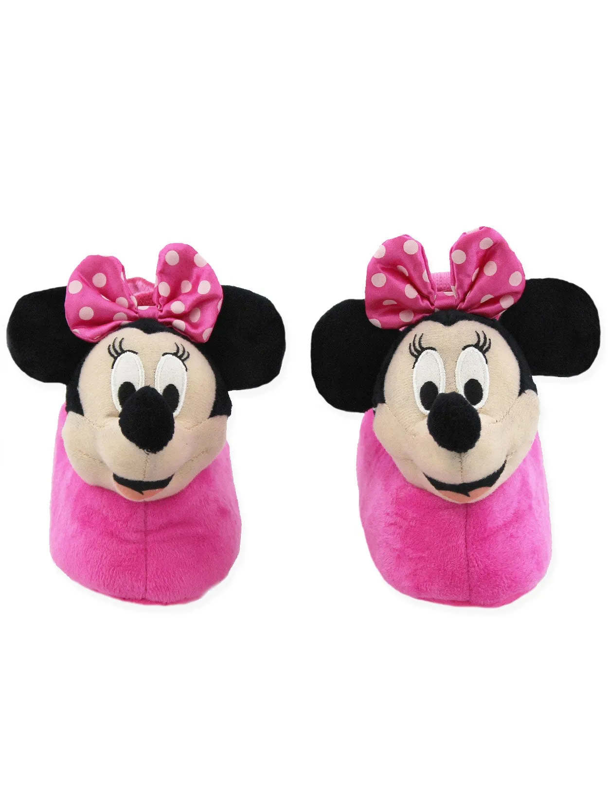 Disney Minnie Mouse Plush 3D Sock Top Slippers