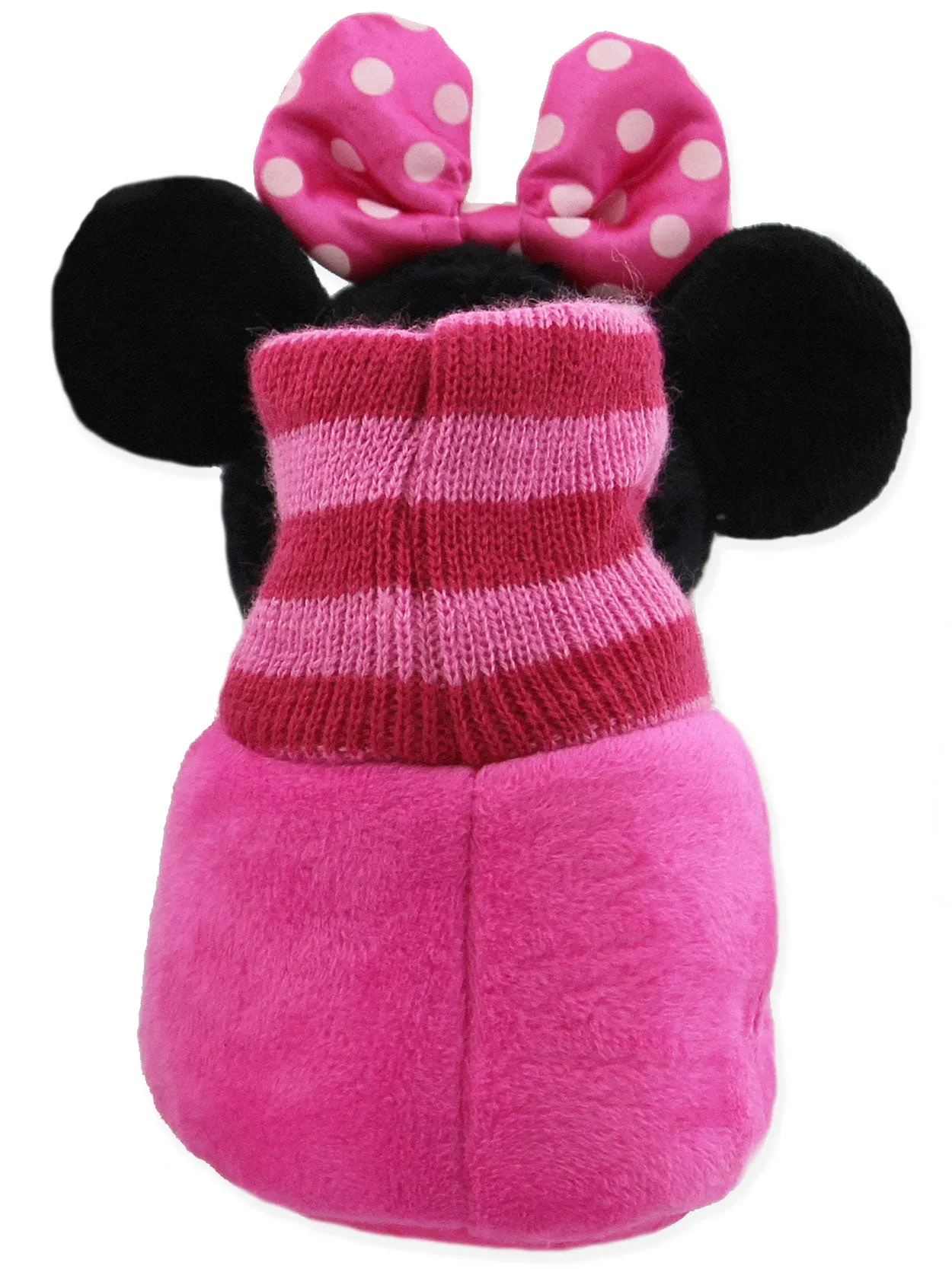 Disney Minnie Mouse Plush 3D Sock Top Slippers