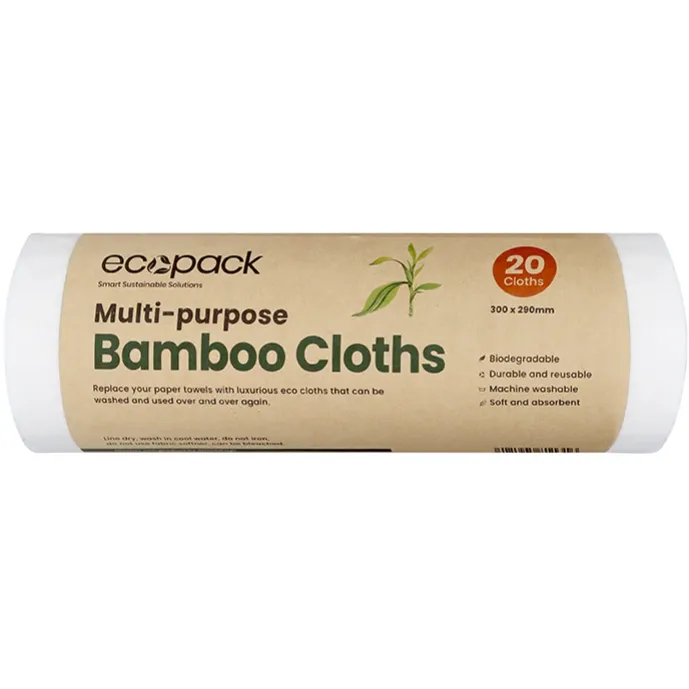 Ecopack Multi Purpose Bamboo Cloth